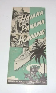 1930's Swift Standard Fruit Steamer Cruise Ship vintage Tour Brochure Booklet - Picture 1 of 6