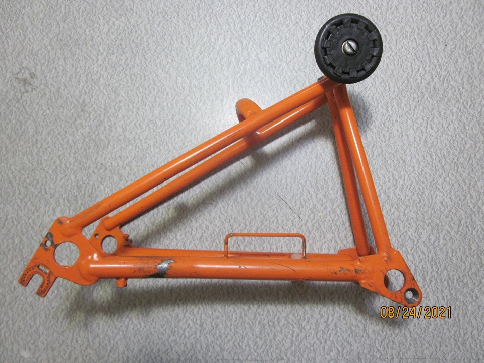 Brompton bicycle rear triangle - steel - damaged easy wheel mount - Image 1 of 4