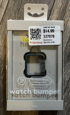 PARAGOLPES RELOJ HEYDAY PARA APPLE WATCH SERIES 2 Y 3 TAMAÑO 38MM Foto 1 de 2