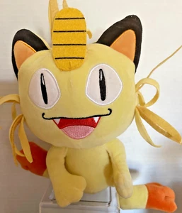 2018 Pokemon MEOWTH Plush by WCT Wicked Cool Toys 10” - Picture 1 of 9
