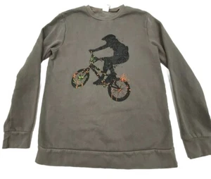 Circo Boys Sweatshirt Crewneck Gray BMX Graphic Print Size  Large (12-14) - Used - Picture 1 of 5