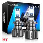 Novsight 2x 72w 15000lm H7 Led Headlight Kit Bulbs 6500k Bright High-low Beam Uk