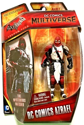 DC Comics Multiverse~ BATMAN ~ Arkham City ~AZRAEL~Action Figure~ 2013~ Mattel - Image 1 of 4