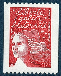 STAMP NO. 3418 NEW XX - MARIANNE DE LUQUET - ROULETTE - Picture 1 of 1