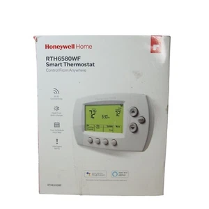 Honeywell Wi-Fi 7-Day Programmable Thermostat (RTH6580WF) In Box Tested Works - Picture 1 of 4