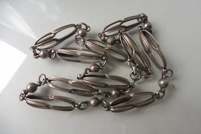 Collana In Argento, Bella, Vecchio, Originale, 835 Argento - Immagine 1 di 3