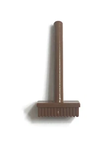 Lego Teil 3836 braune Minifigur, Utensil Push Besen - Bild 1 von 4