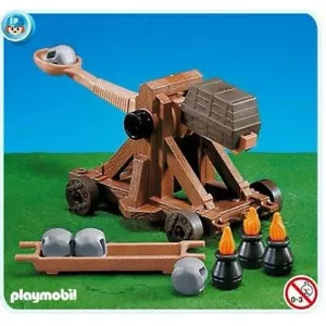 Playmobil Katapult Trebuchet Add On Neu in Tasche 7700 P2 - Bild 1 von 3