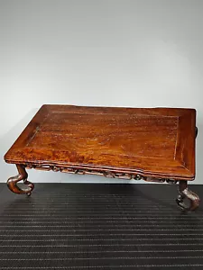 Chinese Natural Rosewood Handcarved Exquisite Desk 21015 - Picture 1 of 9