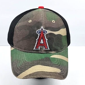 MLB Angels Camo Promo Hat Anaheim Los Angeles SGA State Farm Baseball Cap - Picture 1 of 3