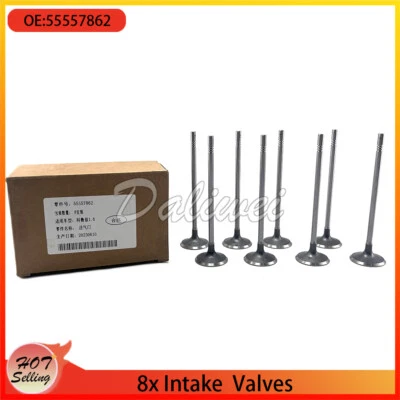 8x Intake Exhaust Valves For 2009-2011 Chevrolet Aveo Aveo5 Pontiac G3 55557862 - Изображение 1 из 4