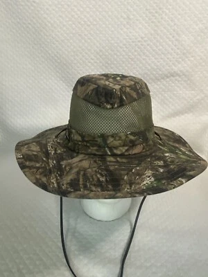 SOMBRERO DE CAZA ROBLE MUSGOSO ala camuflaje sombrero boonie sombrero Sombrero Transpirable Foto 1 de 4