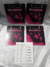 1991 Electronic Dream Phone Replacement Part pieces clue sheet pad + 4 holders