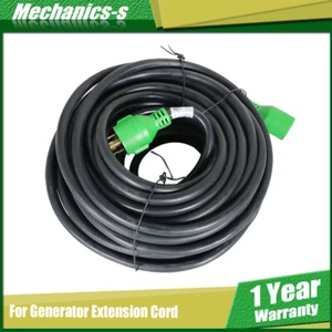 For 4 Prong 100 Feet 30 AMP Generator Extension Cord 125/250V - Picture 1 of 9