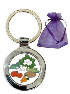Llavero beta personalizado de verduras de jardín en bolsa de regalo - Imagen 1 de 3