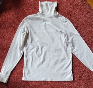 Lacoste Herren Pullover Rollkragenpullover Shirt Größe S / 3, regular fit, weiß - Bild 1 von 1