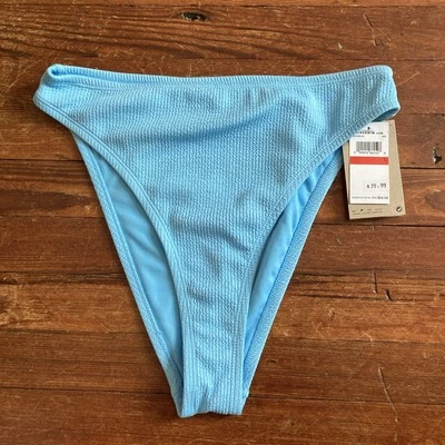 Bikini descarado de cintura alta grande azul Nike NESSD234 486 traje de baño nuevo con etiquetas Foto 1 de 3