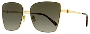 Jimmy Choo Butterfly Sunglasses Vella 06JHA Gold/Havana 59mm - Picture 1 of 2