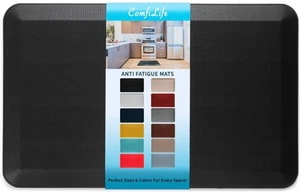 Anti Fatigue Floor Mat – 3/4 Inch Thick Kitchen Mats for Floor, Standing Desk... - Picture 1 of 9