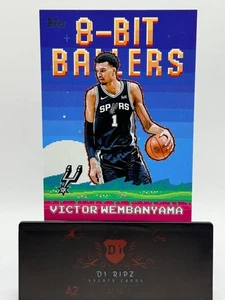 2025-26 Topps Flagship 8-Bit Ballers Victor Wembanyama #8B-4 - Picture 1 of 2