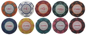 (10) CASINO ROYALE POKER CHIPS PROBE SET - Bild 1 von 1