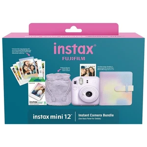FUJIFILM INSTAX MINI 12 Instant Film Camera Bundle - Purple - Picture 1 of 6