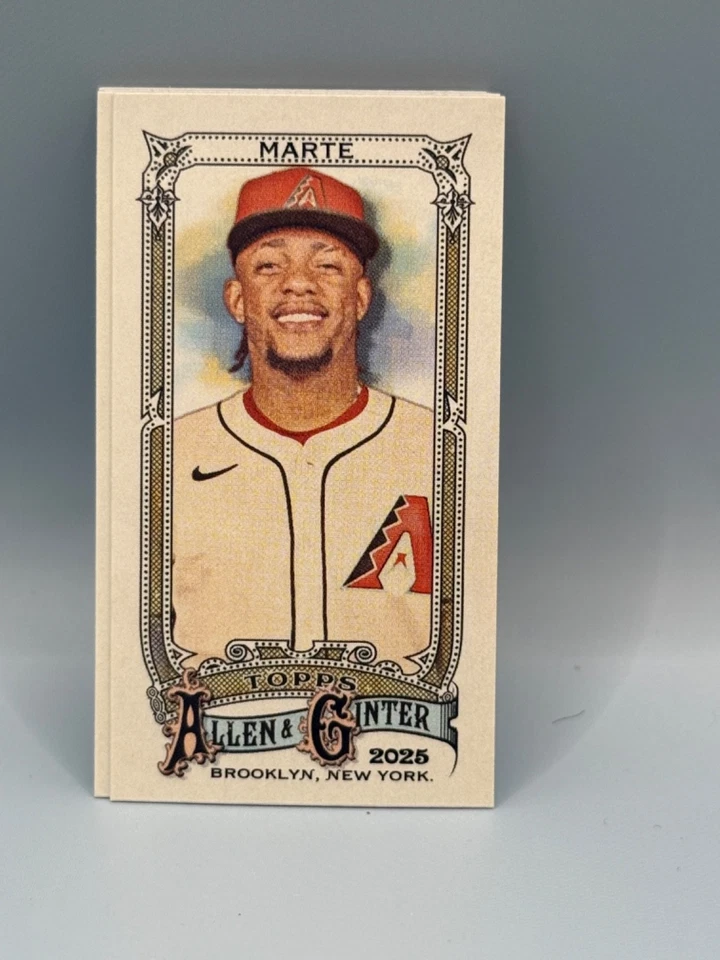 2025 Topps Allen Ginter Mini A&G Back 86 Ketel Marte, Arizona Diamondbacks  - Image 1 of 1