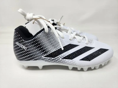adidas Adizero Electric.2 II K Football Cleats Shoes Youth US 3.5 White Black - Image 1 of 4