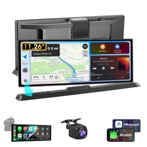 Pantalla Apple Carplay 2025 11,26"" para coche inalámbrico Car Play y Android Auto Car... - Imagen 1 de 8