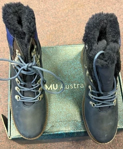 EMU Australia Primrose Sands boots in dark blue, UK size 7#5091 - Picture 1 of 5