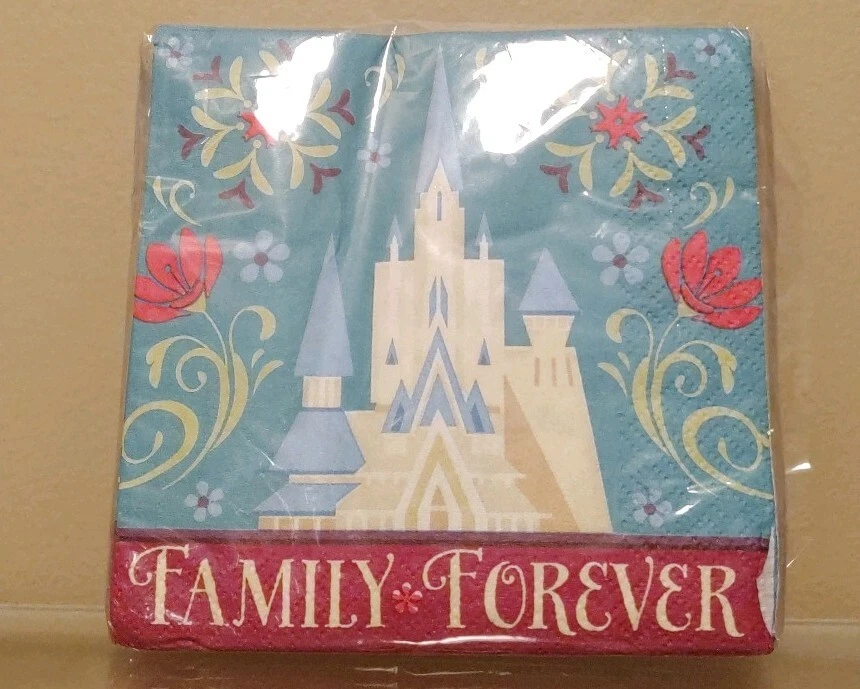 Disney Frozen Beverage Napkins 16 Count Party Tableware - Image 1 of 1