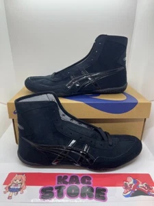 ASICS Wrestling Shoes 1083A001 Black/Black EX-EO(TWR900) Successor oki - Picture 1 of 9
