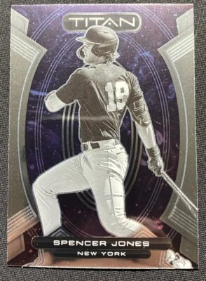 2023 Panini Chronicles Baseball - Titan - Spencer Jones - No. 9 - Image 1 of 4