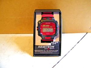ARMITRON PRO SPORT Water Resistant 330ft, Instalite, Alarm, Men's Watch New - Picture 1 of 2