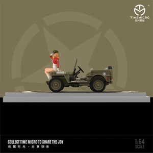 Time Micro 1:64 Willys MB 80th anniversary Diecast Model Car - Picture 1 of 2