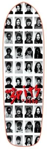 ZERO X SPITS MISFITS "SCHOOLS OUT" 9.25" PUNK POINT TABLA DE SKATE - Imagen 1 de 2