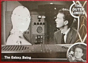 THE OUTER LIMITS - Card #25 - THE GALAXY BEING - CLIFF ROBERTSON, LEE PHILLIPS - Picture 1 of 2