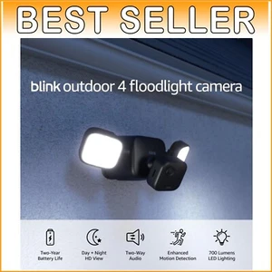 Wireless 4 Floodlight Security Camera with 1080p HD View and Long Battery Life - Picture 1 of 4