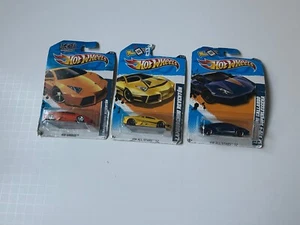 Hot Wheels HW All Stars ‘12 Lamborghini Reventon & Gallardo Lot Of 3 Cars - Picture 1 of 6