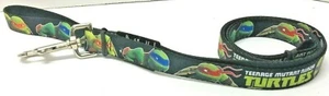 Buckle Down TMNT Ninja Turtles Nickelodeon 1" Wide 6 Foot Long Dog Leash - Picture 1 of 3