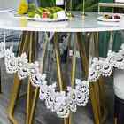 Waterproof Rectangle PVC Transparent Table Cloth Soft Table Mat Lace Table Cover