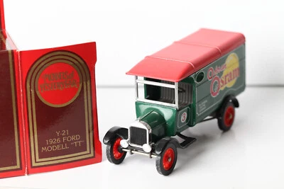 Matchbox 1:43 Y-21 1926  Ford Modell 'TT' grün rot  OSRAM in OVP (311042) #5923# - Bild 1 von 3
