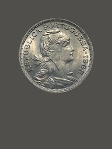 1968 Portugal 50 Centavos - MS (Mint State) condition - Picture 1 of 2
