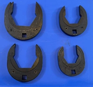 Lot of 4 TAC Tubing Appliance Co. Ratcheting Crows foot Wrenches, USA 1/2 Drive - Picture 1 of 7