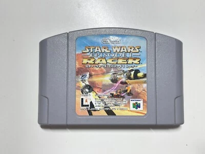 Nintendo 64 N64 JP Japón Importación STAR WARS RACER EPISODIO 1 Foto 1 de 2