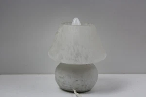 Vintage Peill & Putzler Tischlampe Murano Glas Pilzlampe Pilz Mushroom 16,5cm - Bild 1 von 7