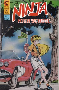 NINJA HIGH SCHOOL #6 ETERNITY COMICS 1988 - Picture 1 of 2
