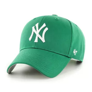 MLB New York Yankees Ny Casquette Basecap MVP Raised Basic Vert 196505322461 - Photo 1/2