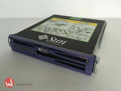 Sun Netra 240, 2x 1.28GHz, 2GB RAM, 1x 73GB 15K, DVD-ROM, 2x AC PSUs, Rack Kit - Image 1 of 4