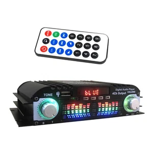 BT-998 Amplificador de Potencia 4 Canales Mini HiFi Digital Estéreo Audio Coche Hogar 40W*4 - Imagen 1 de 11